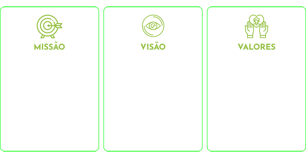 Missão, Visão e Valores